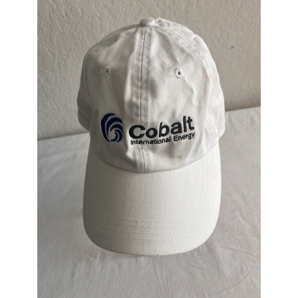 Cobalt International Energy Company‎ Hat Cap White Adjustable Casual Ahead VTG